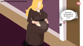 Rihanne My OC True Full Term Pregnancy Progression Animation Dim Pixel Animations