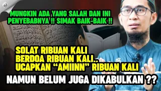 uah ribuan kali kau ucapkan amin saat berdoa tapi belum juga dikabulkan mungkin ini penyebabnya