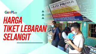 Harga Tiket Mudik Lebaran Mahal, Warga Nggak Punya Pilihan