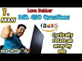 Write a program to cyclically rotate an array by one Q 7 Love Babbar DSA 450 Questions Er Sahil