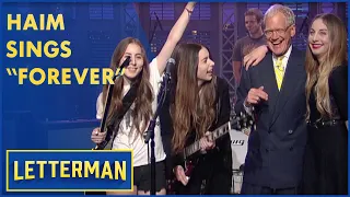 Haim Performs Forever Letterman