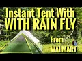 Weather Tested Instant A Frame with Rain Fly Water Testing Ozark Trail 3P Instant A Frame