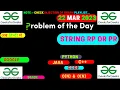 String rp or pr String Stack Google GFG POTD JAVA C Code-Guru