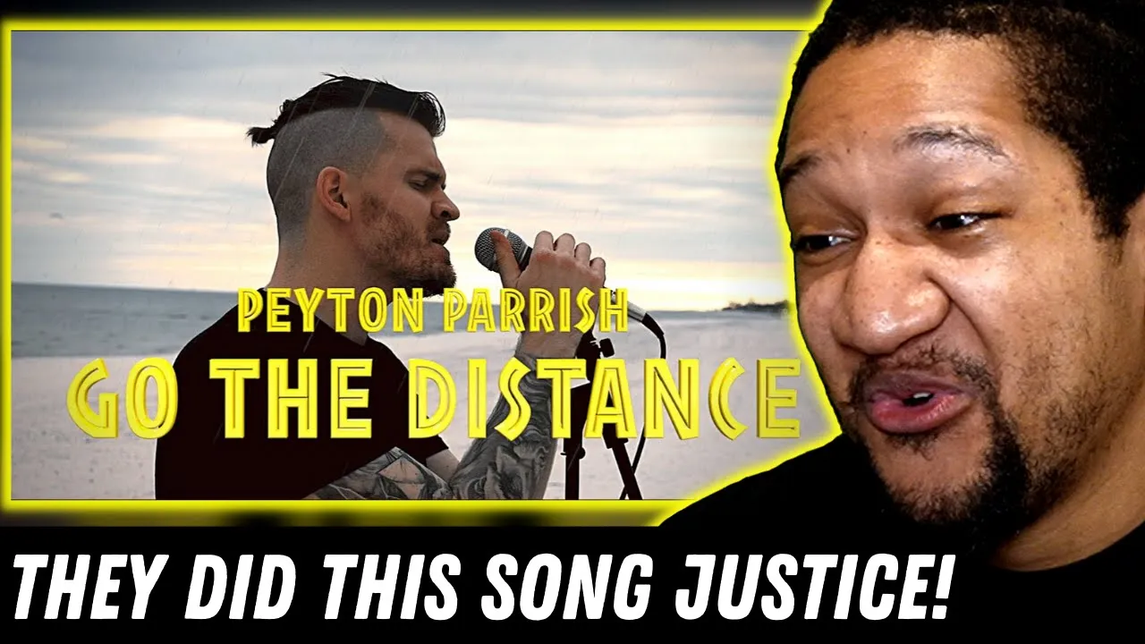 Reaction to Hercules - Go The Distance (Disney Goes Rock) Peyton Parrish Cover