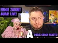 Download Lagu Vocal Coach Reacts! Ernie Zakri! Aura! Live!