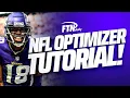NFL DFS Optimizer Tutorial NFL DFS Stacking and Strategies for DraftKings and Fanduel