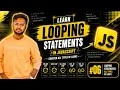 Looping Statements in JavaScript in Telugu for while do while for of JS Course