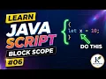 JavaScript Tutorial Block Scope Explained in Hindi