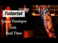 Download Lagu To The Moon - Tattoo Timelapse with Real Time