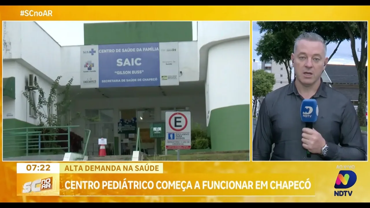 Centro pediátrico em Chapecó dá início as atividades com grande procura por atendimento