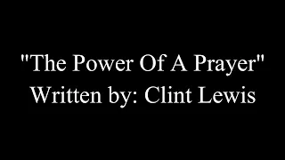 the power of a prayer