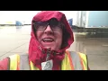 Rainy Job Dropping the trailer at Werner Terminal Dallas TX We re not in Phoenix anymore Toto