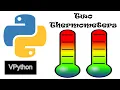 VPython Two Thermometers