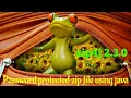 Java File Handling Series Password protected zip file using java Part-5