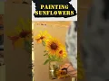 Download Lagu ART full of SUNFLOWER MAGIC!  #palleteknifepainting #art