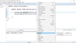Outputting to the Console in Java