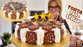 TORTA PAN DI STELLE facile veloce SENZA COTTURA torta compleanno 🎂 