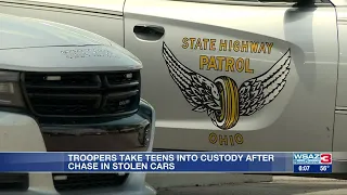 2 minors 2 adults lead Troopers on stolen vehicle chase - clipped version