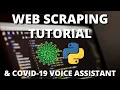 Python Project - Coronavirus Web Scraper Voice Assistant Tutorial
