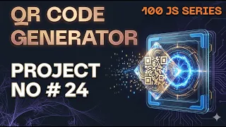 QR Code Generator using HTML CSS JavaScript Modern QR Code App JavaScript Project