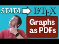 Export Formatted Stata Graphs as PDFs in 3 Minutes