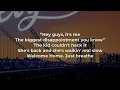 In The Heights - Breathe (LYRICS)