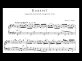 Bach: Keyboard Concerto No.2 in E (Perahia)
