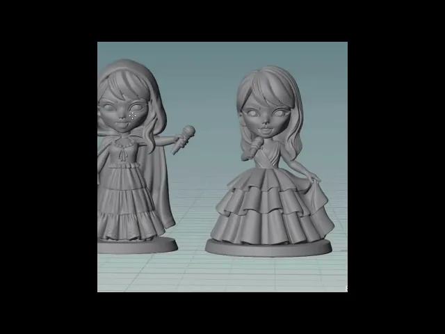 Taylor Swift 1989 Eras Tour - Free STL Fan Art Figure | Full 12-Character Bundle on Profile video thumbnail