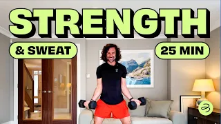 25 Minute STRENGTH & SWEAT Workout | Joe Wicks Workouts