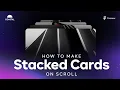 How To Make Stacked Cards on Framer