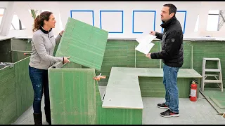 CATAMARAN BUILD – It’s Time to Discuss Furniture (MJ Sailing – Ep 221)