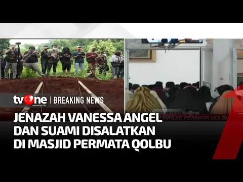 Proses Salat Jenazah Vanessa Angel Dan Bibi di Masjid Permata Qolbu