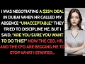 Download Lagu HR Called My Absence “Unacceptable” — I Was Negotiating a $25M Deal in Dubai