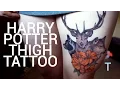 Harry Potter Thigh Tattoo pain experience
