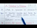 pointer to pointer in c with example What is Pointer to Pointer Learn Coding