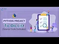To-Do List App using Python CTk Task Manager Project in Python App with Save Load Feature
