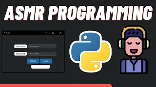 ASMR Programming - Python Tkinter Login Form