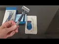 First impressions and review of the Harry s 5 blade men s razor handle cartridges charcoal