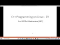 C Programming on Linux - RESTful Web Service Get Method Example