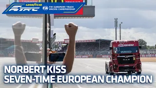 norbert kiss 7 time european truck racing champion