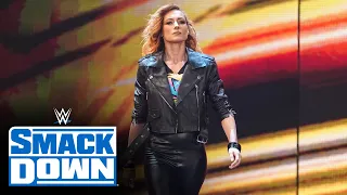 Becky Lynch Returns As The Fifth Member Of Belair S WarGames Team SmackDown Nov 25 2022 