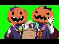 Anime Green Screen - Pumpkin Head Girls Anime Girl
