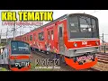 Download Lagu KRL Merah Putih Seri JR 205 - 121.. Commuter Line Livery Tematik HUT RI 76