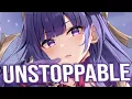 Nightcore - Unstoppable (Lyrics)
