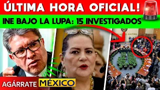 INVESTIGAN A 15 FUNCIONARIOS DEL INE. CAIGA QUIEN CAIGA DICE SHEINBAUM