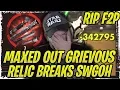 Relics Broke Galaxy of Heroes Maxed Out Grievous Relic Gameplay and Darth