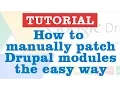 How to manually patch drupal modules the easy way
