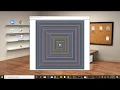 Python Turtle Graphics - Recursive squares