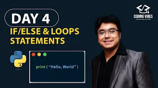 Python 60 Days Training Bootcamp - Day 4 Conditional Statements And Loops