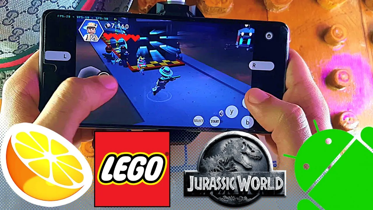 LEGO Jurassic World (Android) - Citra - Nintendo 3DS Emulator